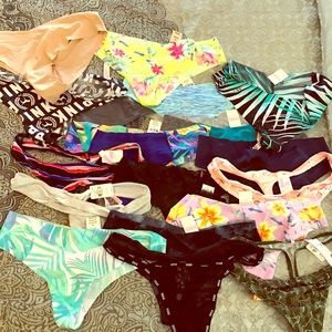 18 Large pairs NWT Victoria Secret/Pink Panties